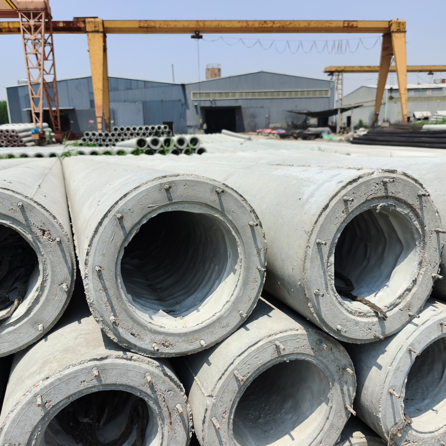 荷塘150×10米预应力水泥电线杆